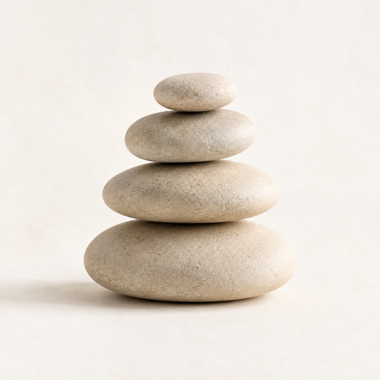 Zen stacked stones